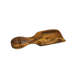 Olive Wood Large Salt Scoop